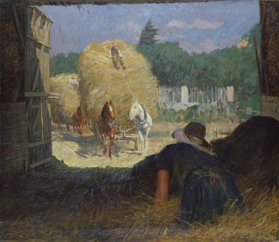 Tempo di raccolto, 1900 da Leopold Karl Walter von Kalckreuth